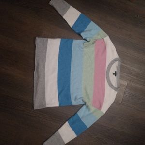 *sold* Super soft striped sweater